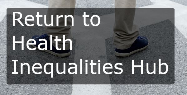 Return to Health Inequalities Hub shown on image