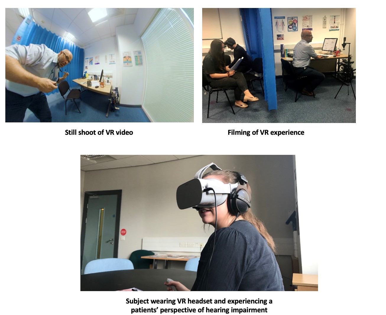 Virtual reality experience Queens University Belfast
